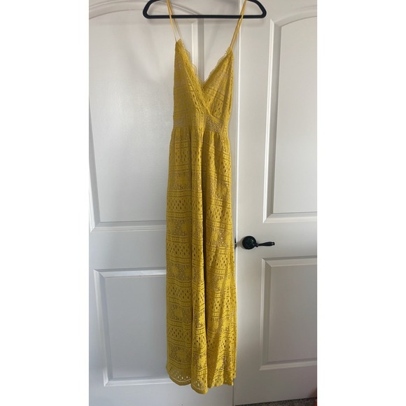 Vici mosaic of fall lace maxi dress - Picture 1 of 2